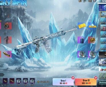 If you are using KR version, here you go with the glacier m416 to redeem with lucky coins