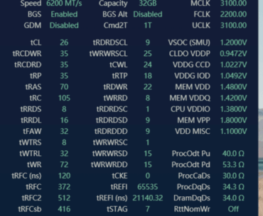 Need help with ddr5 memory optimization
