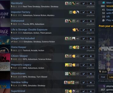 GamesGraph is out of beta: free backlog organizer with a smarter discovery queue and deal tracking