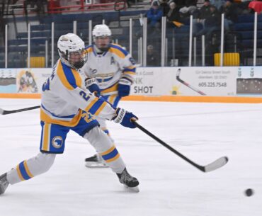 Aberdeen Cougars Boys Hockey Splits Pair Of Home Games; Girls Win One Of Three