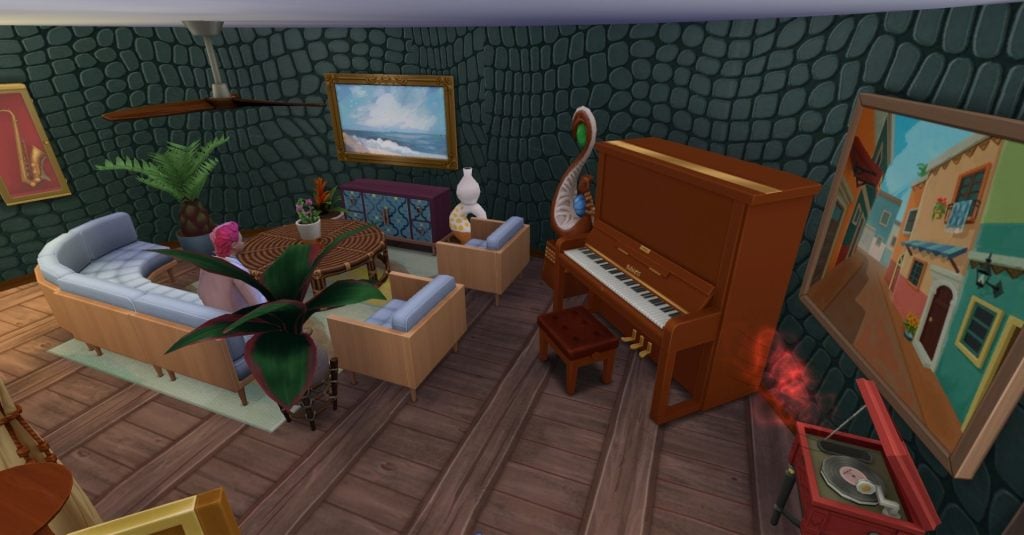 Sims 4 SpongeBob Save File - Squidward's Home
