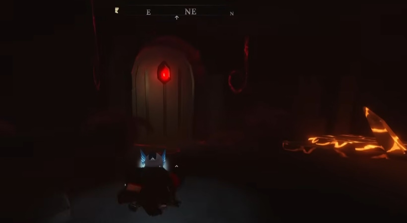 Demonic Pickaxe door The Forge