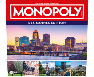 Drake University, Griff II Secure Prime Real Estate on New MONOPOLY: Des Moines Edition Board Game