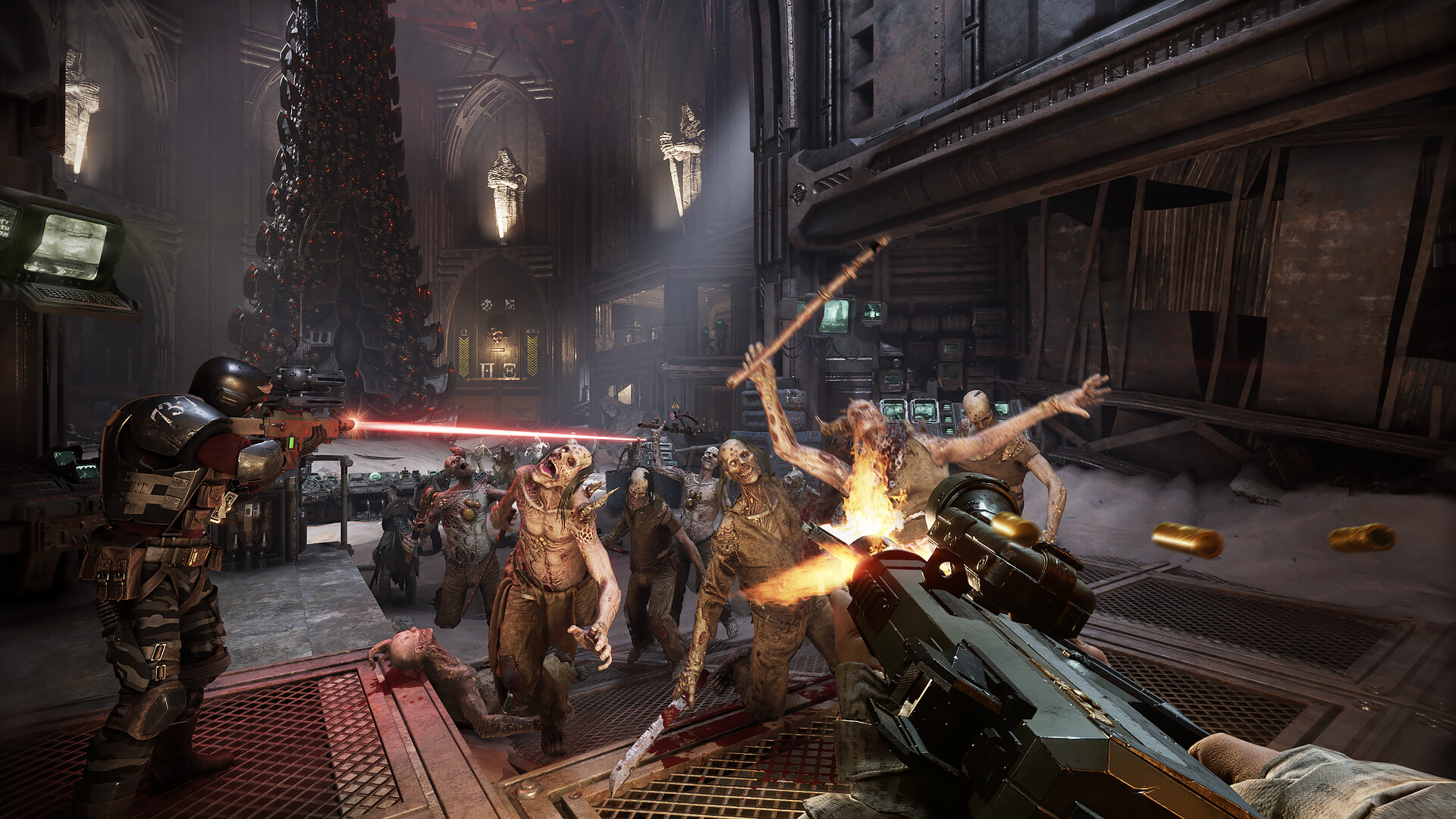A Warhammer 40,000: Darktide Screenshot.