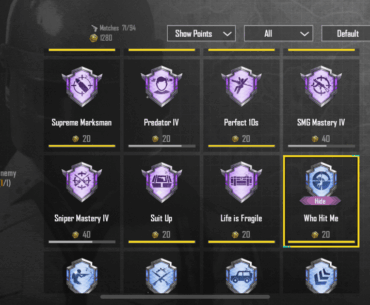 Share your hidden Achievements - PUBG mobile