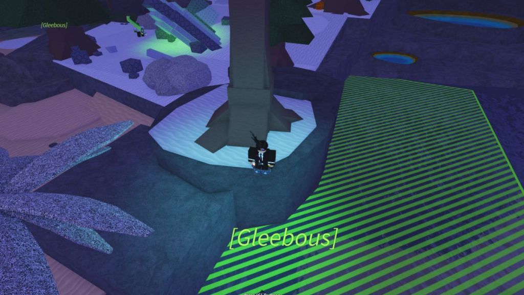 Gleebeous Mutation Location in Fisch