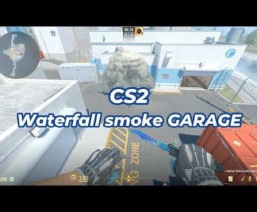 Waterfall SMOKE GARAGE outside on Nuke