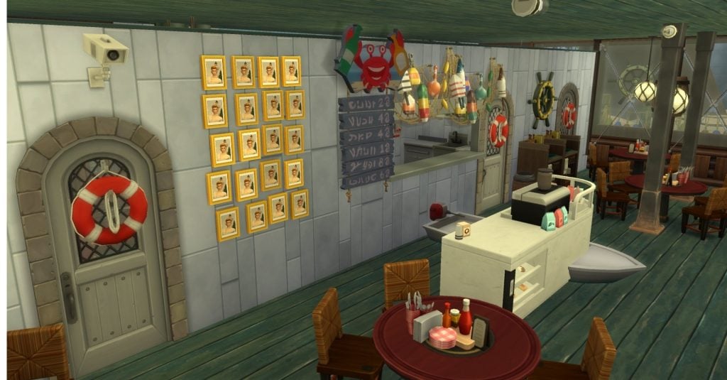 Sims 4 SpongeBob Save File - The Krusty Crab and Anchor House