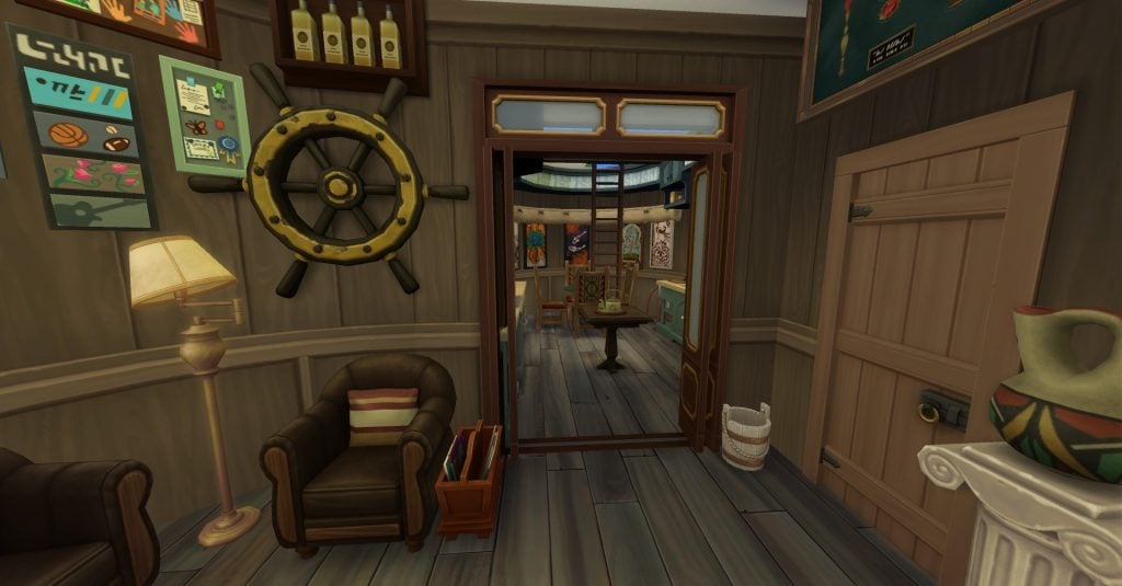 Sims 4 SpongeBob Save File - The Krusty Crab and Anchor House