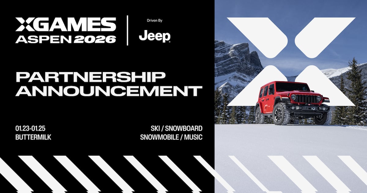 Jeep becomes presenting sponsor of X Games Aspen 2026 Jeep becomes presenting sponsor of X Games Aspen 2026