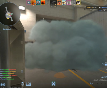 How did I knife my teammate here?