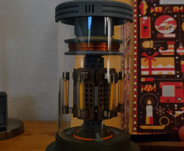 Stable reaction achieved. My new desk companion for those long coding nights in the sprawl.