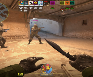 Use this sneaky lurk smoke to get a free kill on long (Dust2)