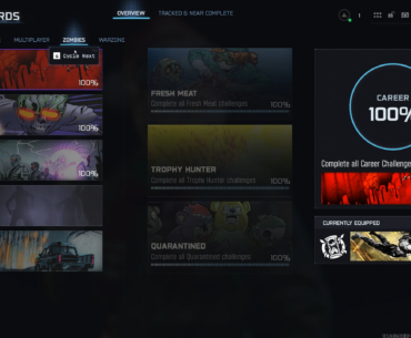 All zombies dark ops calling cards