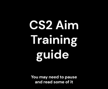 Practical 1Tap/Flick Aim Training Guide