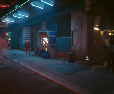 My first proper glitch in the game, and it’s lore accurate.