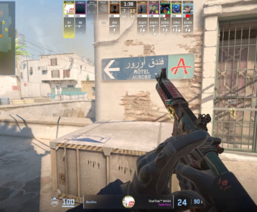 This might be the best round of Counter-Strike I ever played. Faceit 2400 match, 1v4 to save the game, we won 16-14 after this