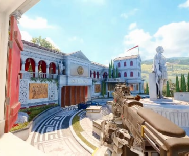 unpopular opinion; i actually love bright white themed maps like this one, it makes enemy visuals so damn good. I hope to see more bright maps tbh [cod]