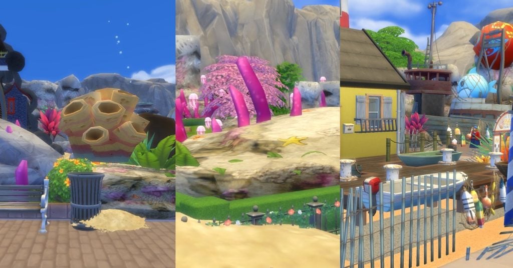 Sims 4 SpongeBob Save File - Design Elements