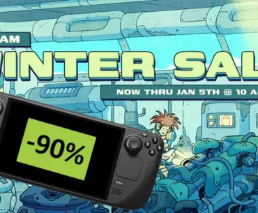 90% Off Deals from the Steam Winter Sale for your Steam Deck