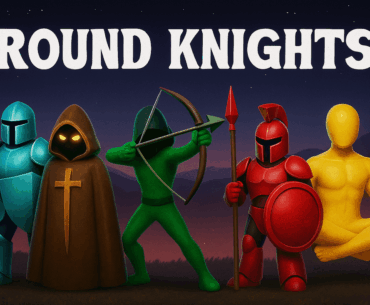 My Free Browser Game is Finally Finished. Round Knights Has 16 Heroes and 50 Cheat Codes! 🎮✨