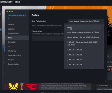 I just want to play the most recent version of csgo.