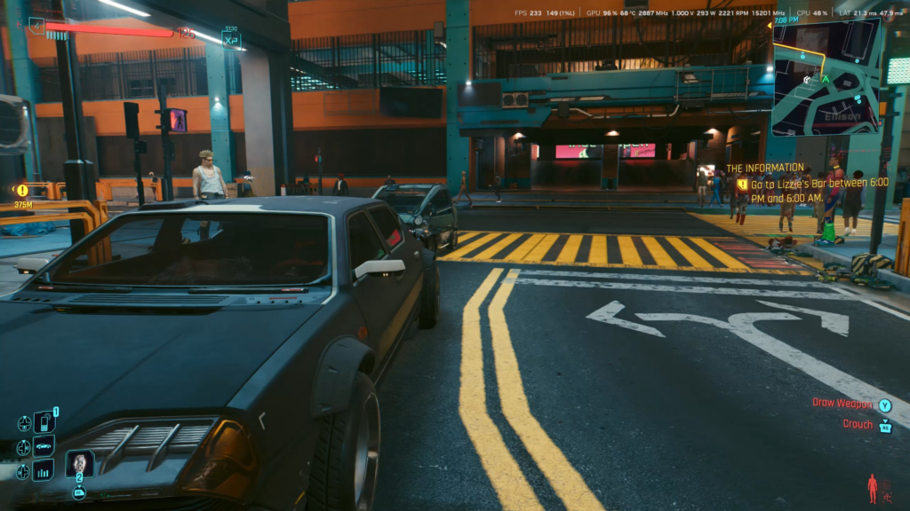 So this is the Autodrive feature?