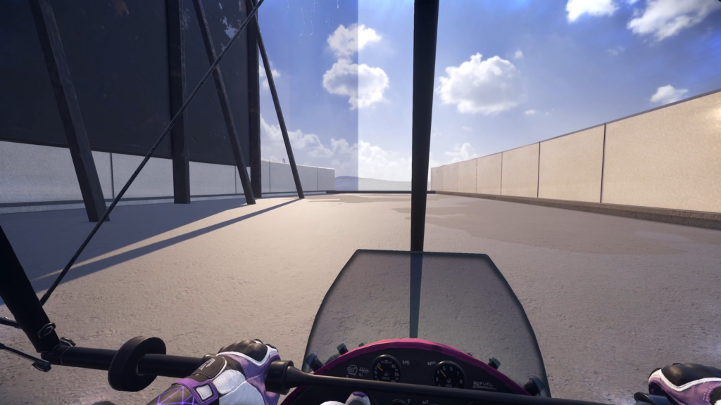 1 & ½ Glider Backflip with a last second turbo spin to save the day