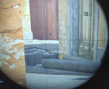 A chicken literally blocked the timing.