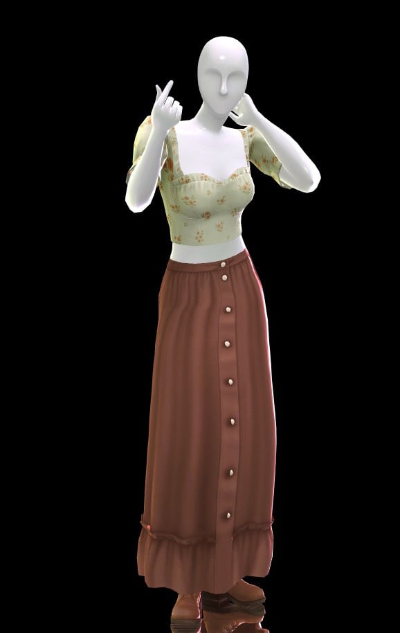 The Sims 4 Prairie Dreams Kit Review: Stagecoach Chic 33 ZEWK6