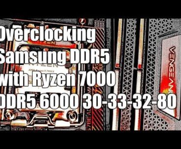 Optimizing Flare X5 36-36-36-96 2x16gb Kit on 7700X