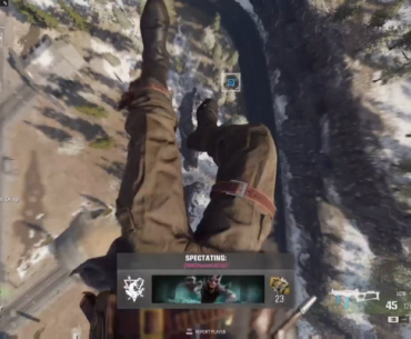 Spectating through my teammate, we both had a good laugh about this.