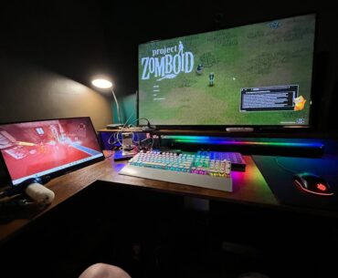 Just moved - got the battlestations set up as fast as I could