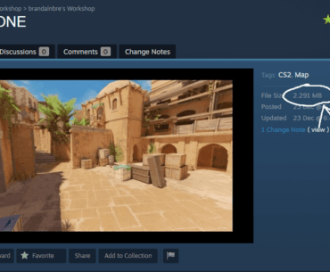 If you browse the Workshop and see cool looking map thumbnails with high ratings, do not download them before checking the file size. A lot of these maps are fake and will ask you to download extra files, which can lead to something else entirely.