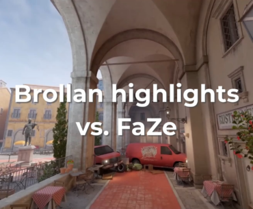 Brollan highlights vs. FaZe. Major QF, by the way.