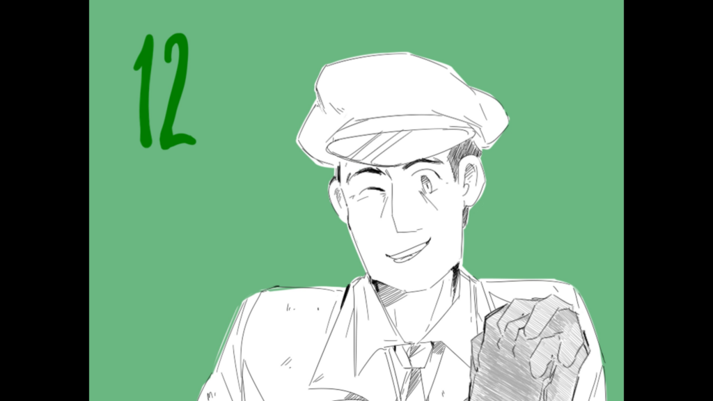 THE 12 DAYS OF CHRISTMAS! Animation collab between me (green) and my friend (red)