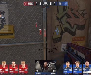 Torzsi doing his best to deny donk's ace