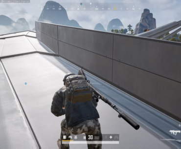 The 2nd time I got a jump shot and grenade kill on stadium roof