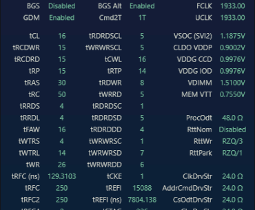 Suggestions on Further Timings