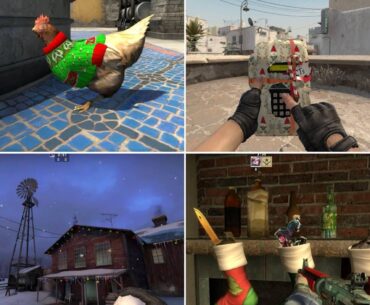 New Year's atmosphere in CS. 2013-2018