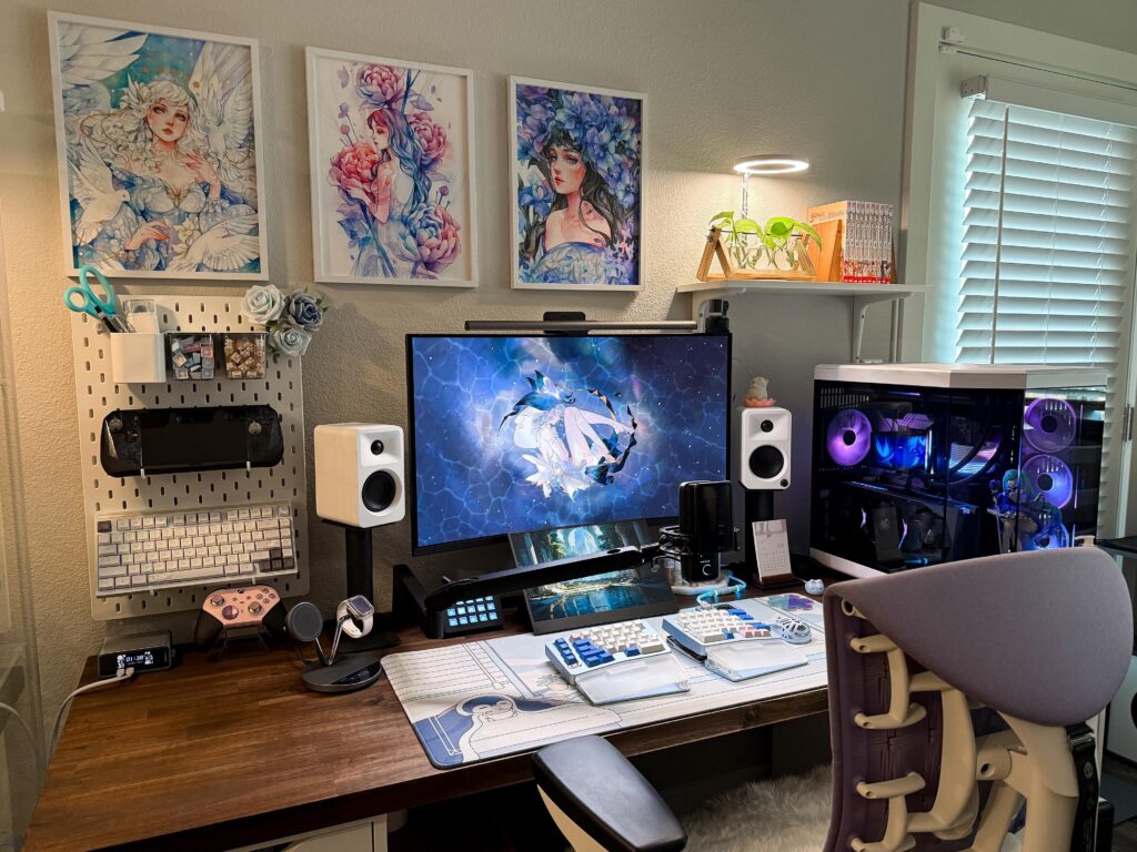 My latest setup 🩵