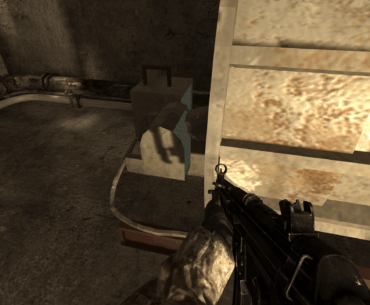 [COD4] Random Fact: The shipped version of Backlot in cod4 is missing some textures on this boiler.