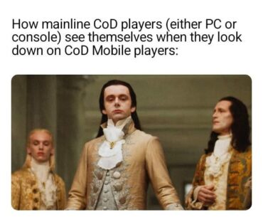 This is why I avoid CoD communities who treat mobile players with hostility.