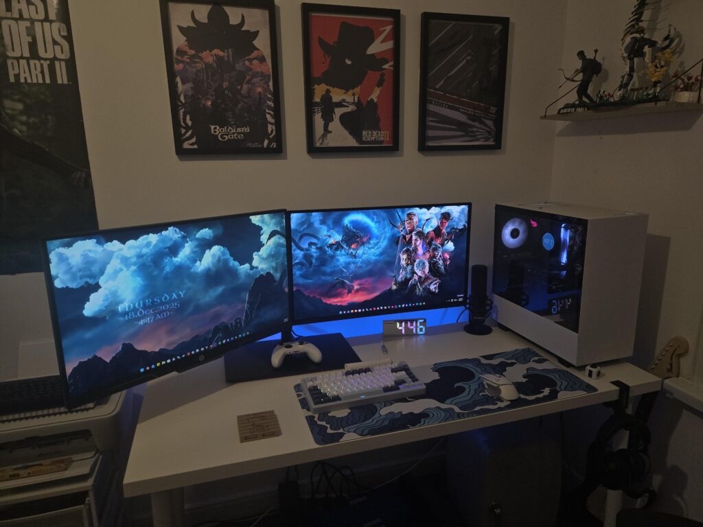 Need a longer desk, but overall happy with it