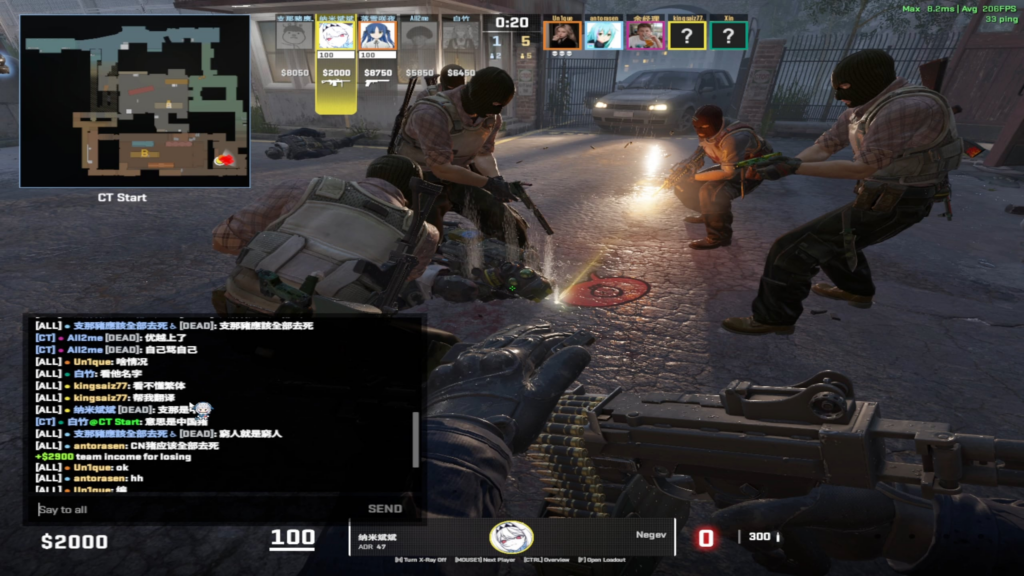 It's nothing, just a normal day in CS2.