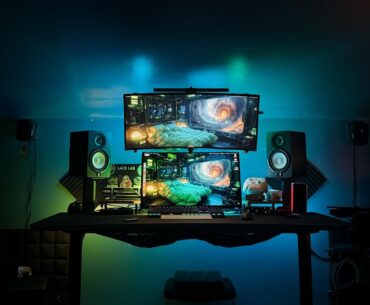 macbook home studio & console gaming station. thoughts?