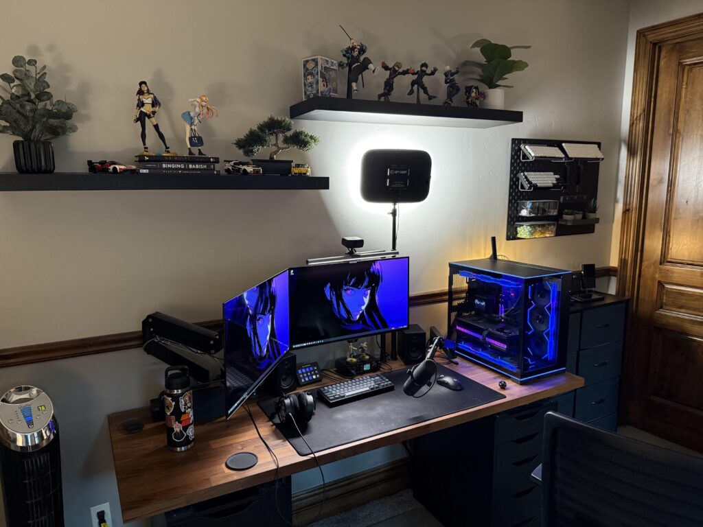Cluttered but it works well :)