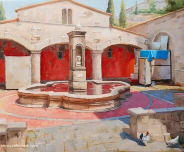 My Oil Painting of Inferno - B Site