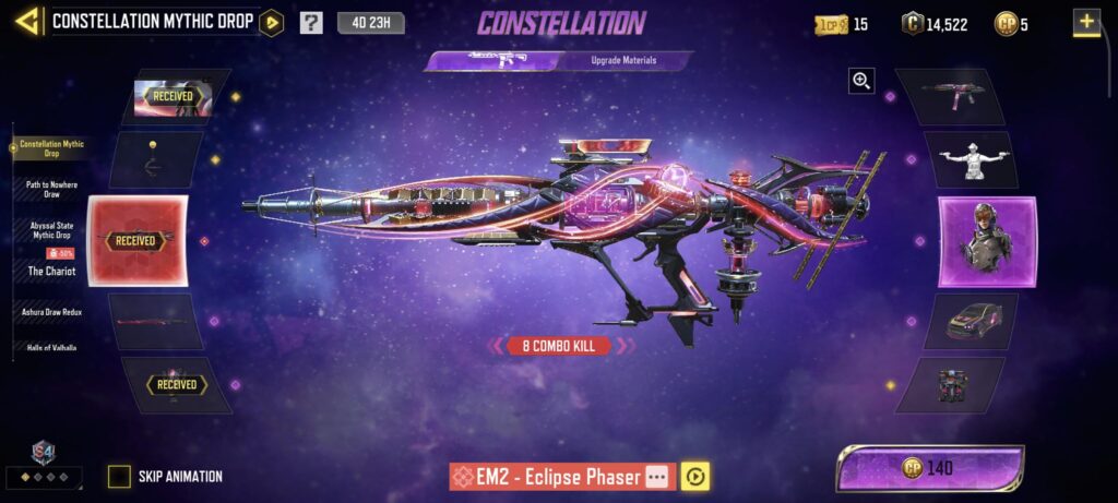 This is all my luck went