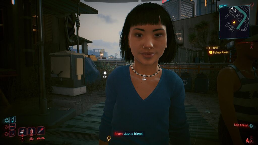 Why does this child during River’s quest line look like she’s already had 3 divorces and a mortgage?